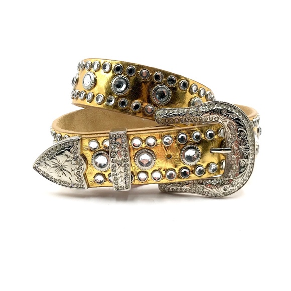 Gold Jeweled Belt - Picture 2 of 4